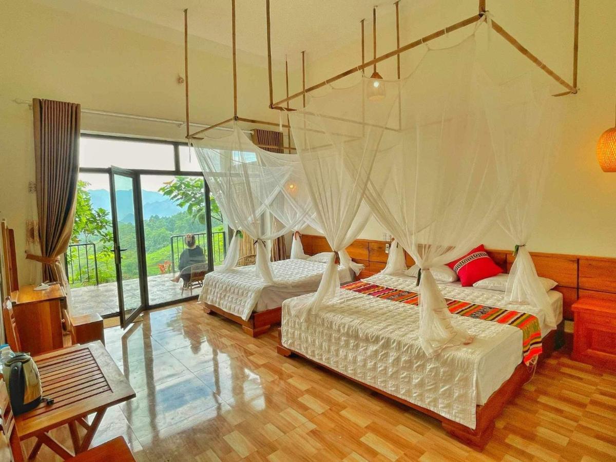 Homestay Khanh Dang Lac Son Buitenkant foto