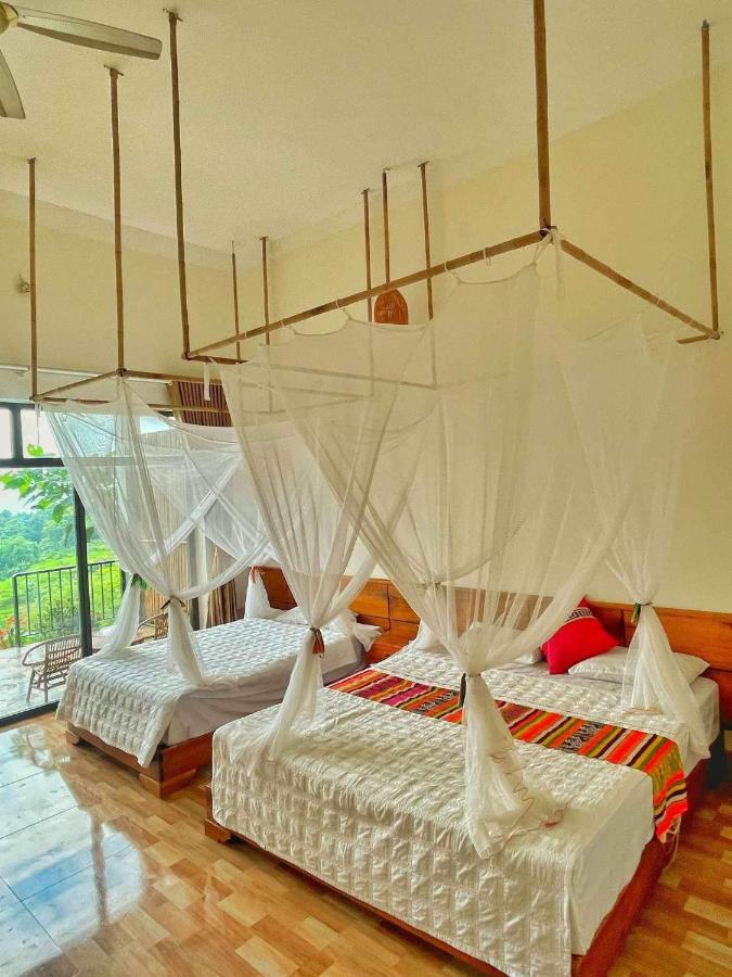 Homestay Khanh Dang Lac Son Buitenkant foto