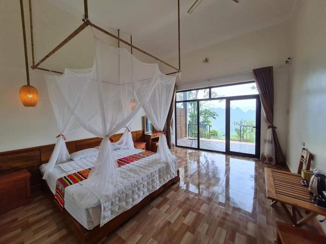 Homestay Khanh Dang Lac Son Buitenkant foto